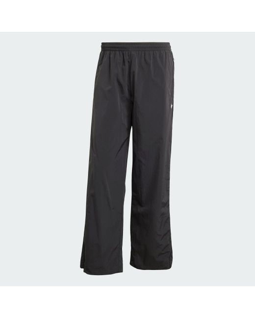 Adidas Gray Adilenium Season 3 Oversized Superstar Track Pants for men