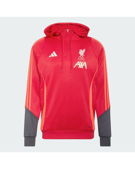 Adidas Red Liverpool Fc Tiro 25 Competition Training Hoodie for men