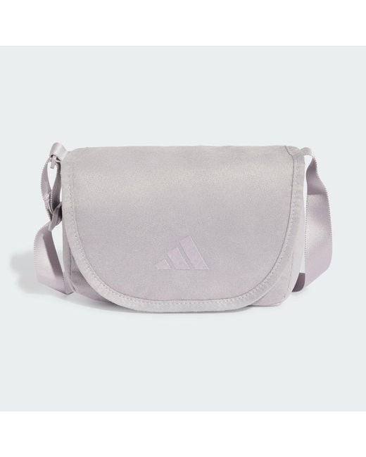 Adidas Gray Soft Lux Cross Body Bag