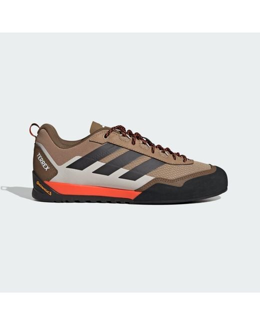 Adidas Gray Terrex Skychaser Solo Approach Shoes for men
