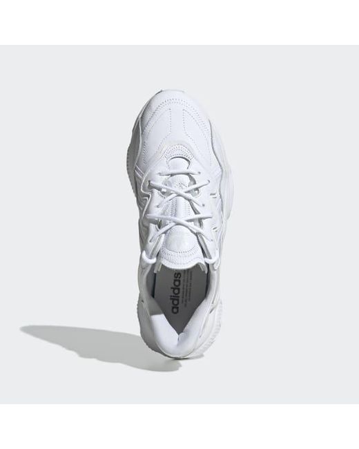 adidas all white ozweego