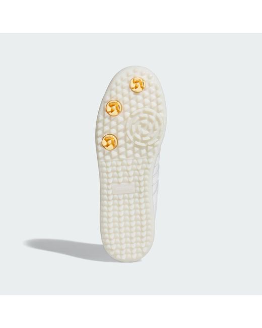 Adidas White Samba Spikeless Golf Shoes
