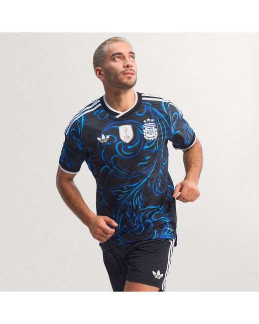 Adidas Pink Argentina 26 Away Authentic Jersey for men