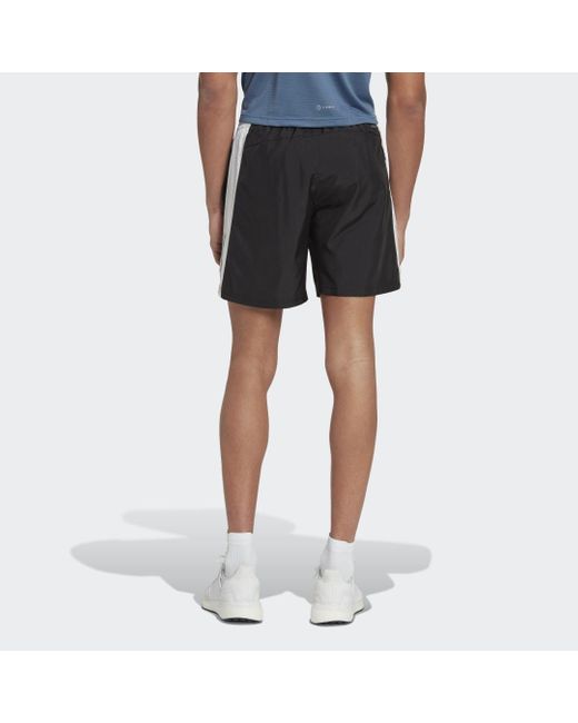 Short Own the Run di Adidas Originals in Blue da Uomo