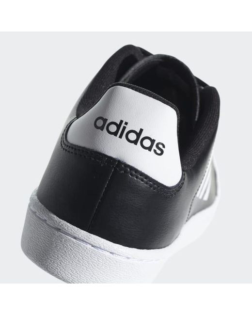 adidas court 70s black