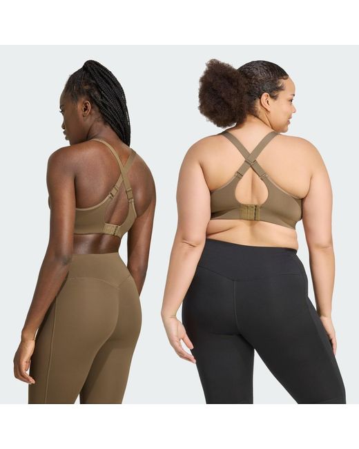 Adidas Multicolor Optime Workout High Support Bra