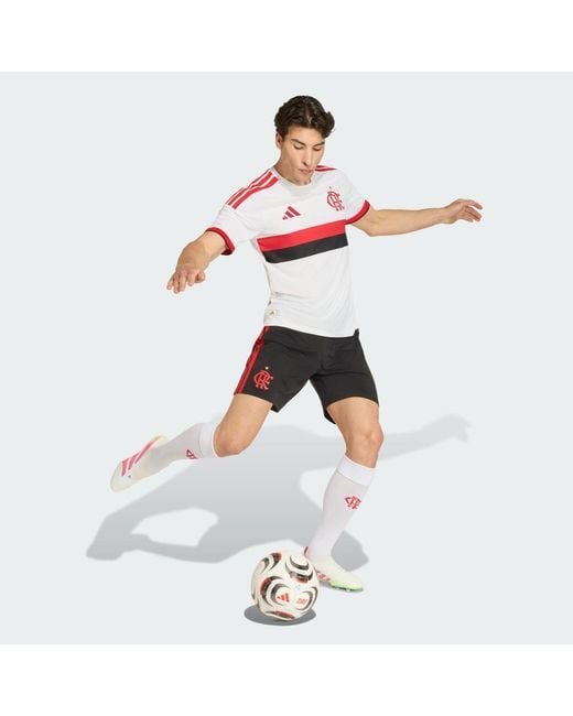 Adidas Red Cr Flamengo 2026 Away Authentic Jersey for men