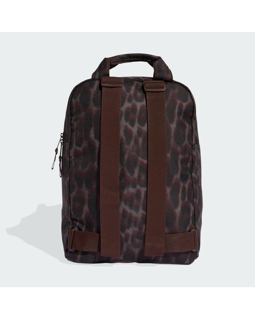 Mochila Estampada Linear Essentials Adidas de color Black