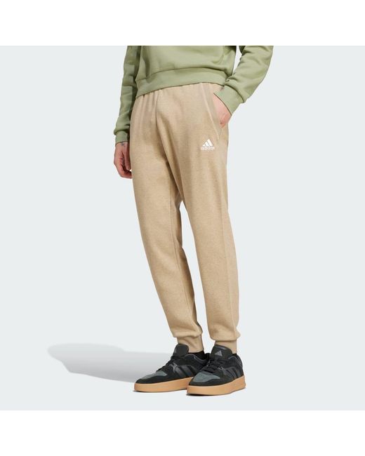 Adidas Natural Seasonal Essentials Mélange Pant for men