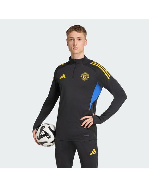 Adidas Manchester United Tiro 25 Competition Trainingsoberteil in Black für Herren