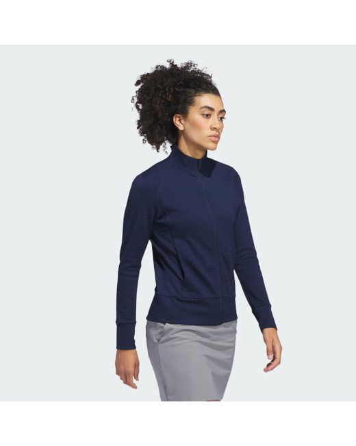 Adidas Blue Women's Ultimate365 Textured Jacket