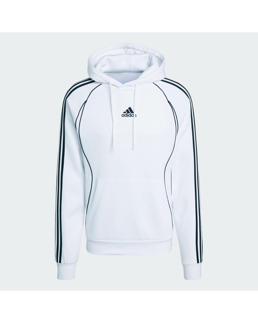 Adidas Blue Adicolor Teamgeist Cut Line Hoodie for men