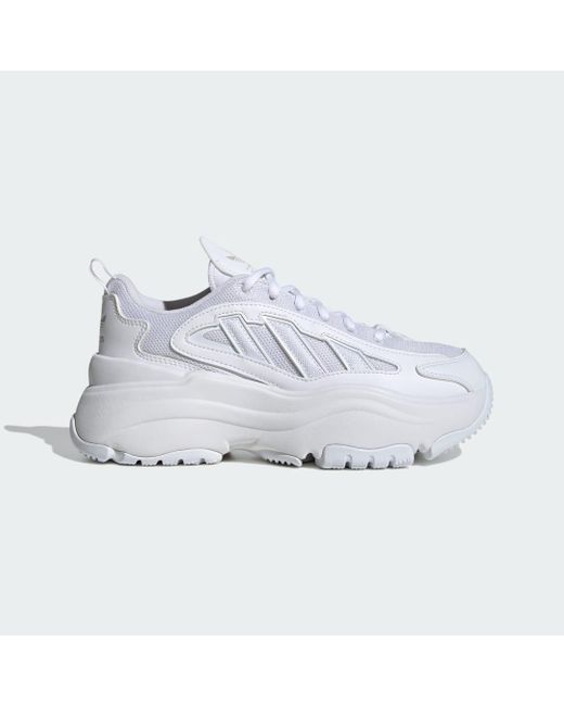 Adidas White Ozgaia Shoes