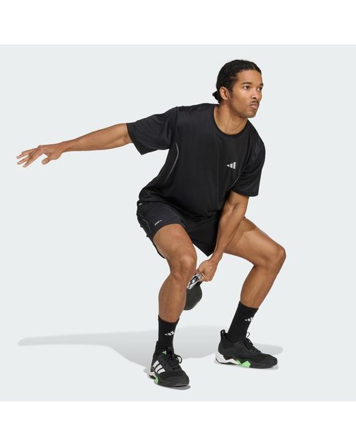 Adidas Black Tech Apparel Shorts for men