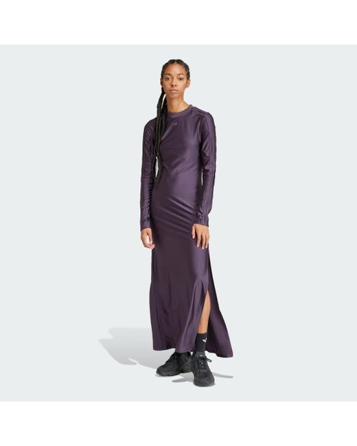 Adidas Purple Elongated Dress