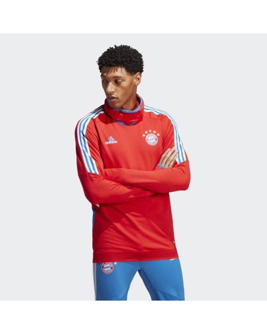 Adidas Red Fc Bayern Condivo 22 Pro Warm Top for men