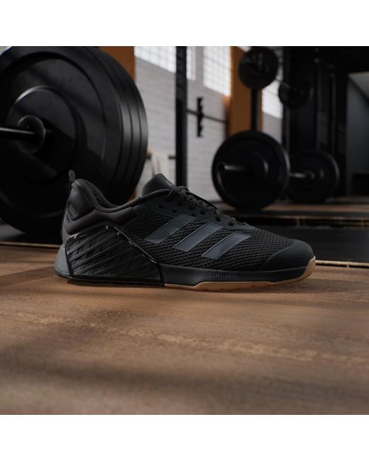 Adidas Black Dropset 3 Training Shoes