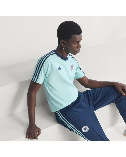 Adidas Blue Germany Originals Track Pants for men