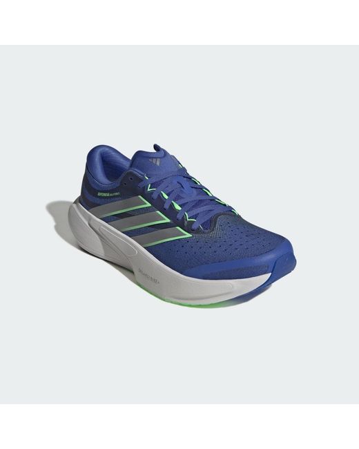 Adidas Blue Supernova Solution 3 Running Shoes for men