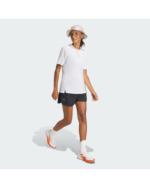 Adidas White Running Terrex Xperior Climacool+ T-Shirt Kd4857