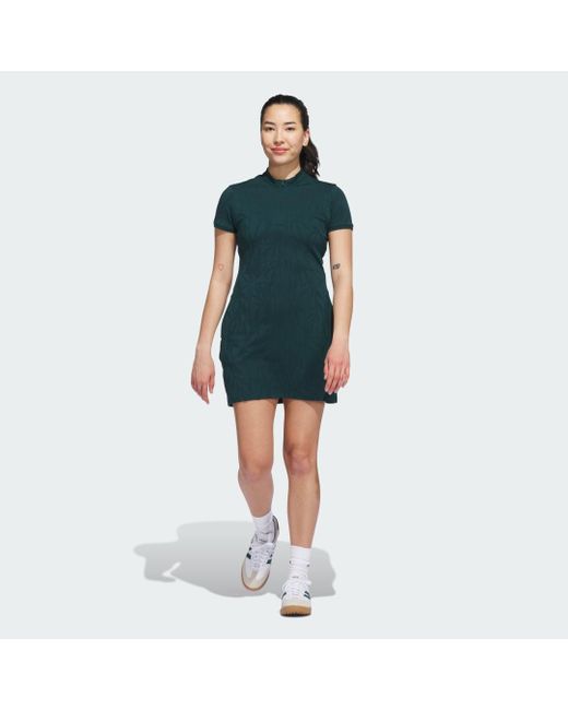 Vestido Go-To Jacquard Adidas de color Blue