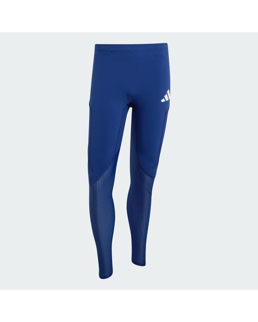 Adidas Blue Og26 Adizero Tight M for men