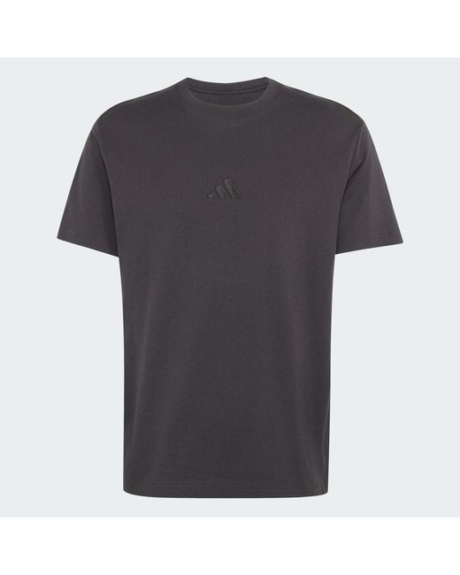 Adidas Black Kit Small Logo T-Shirt for men