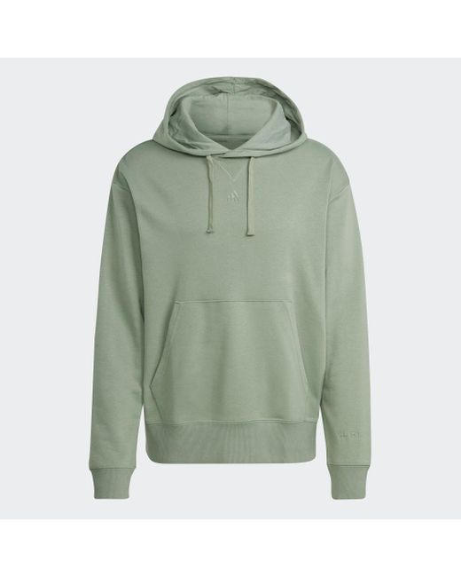 Adidas Green All Szn French Terry Hoodie for men