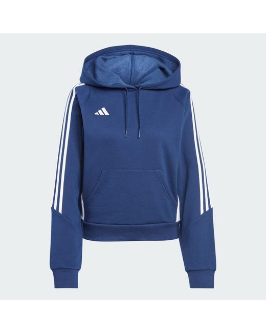 Adidas Blue Tiro 24 Sweat Hoodie