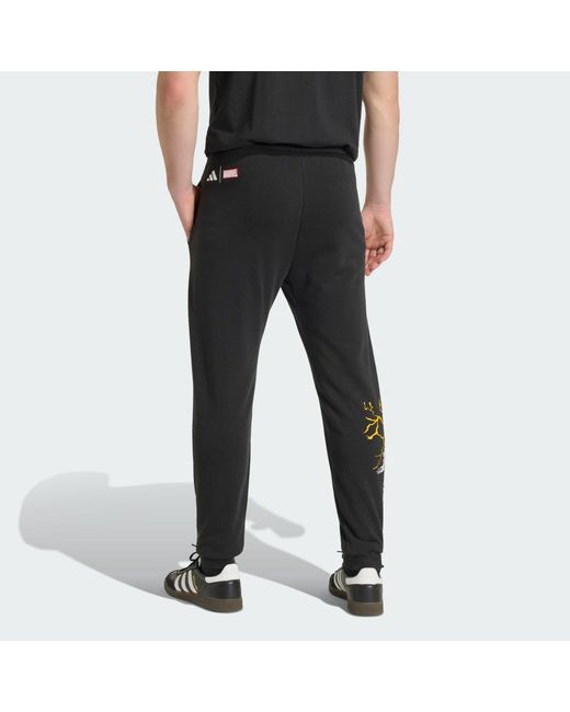 Adidas Black Real Madrid Avengers Tracksuit Bottoms for men