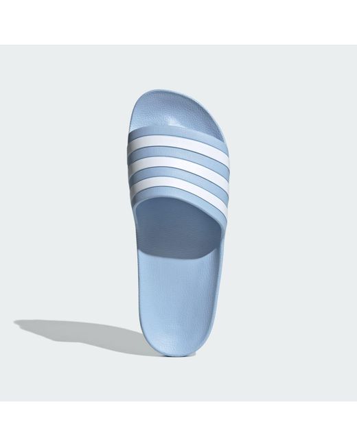 Adidas Blue Adult Adilette Aqua Sportswear