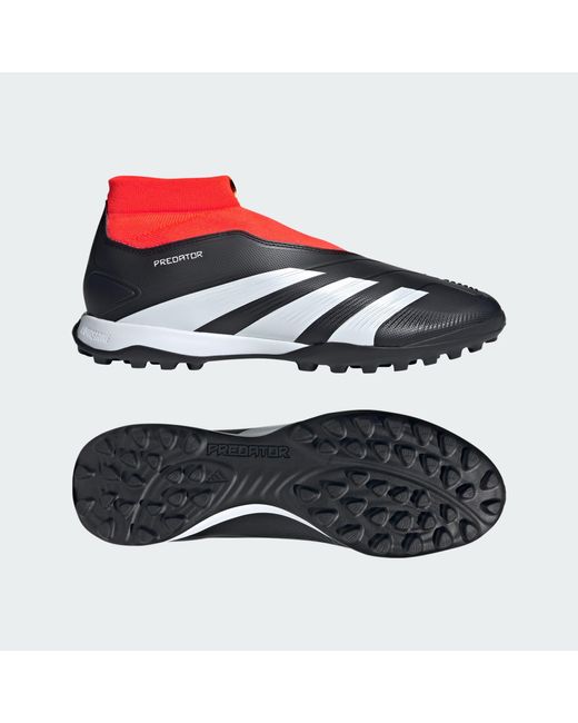adidas Predator 24 League Laceless Turf Boots in Black Lyst UK