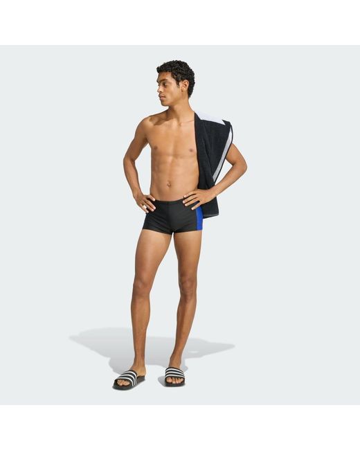 Adidas Blue Gradient Swim Boxers for men