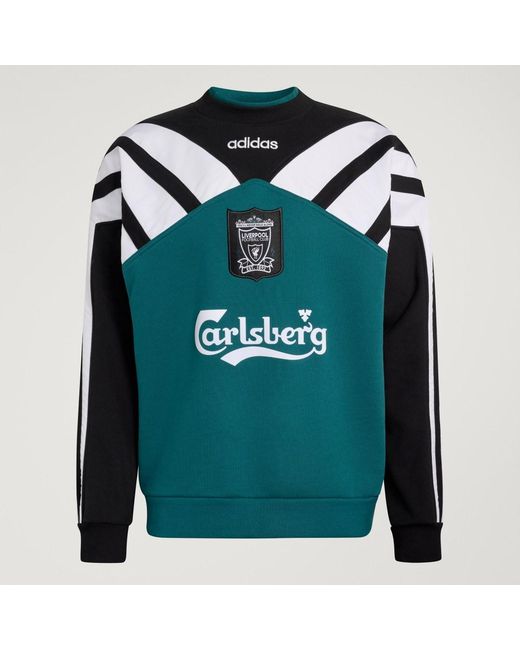 Adidas Multicolor Liverpool Fc Crew Sweat 95 for men