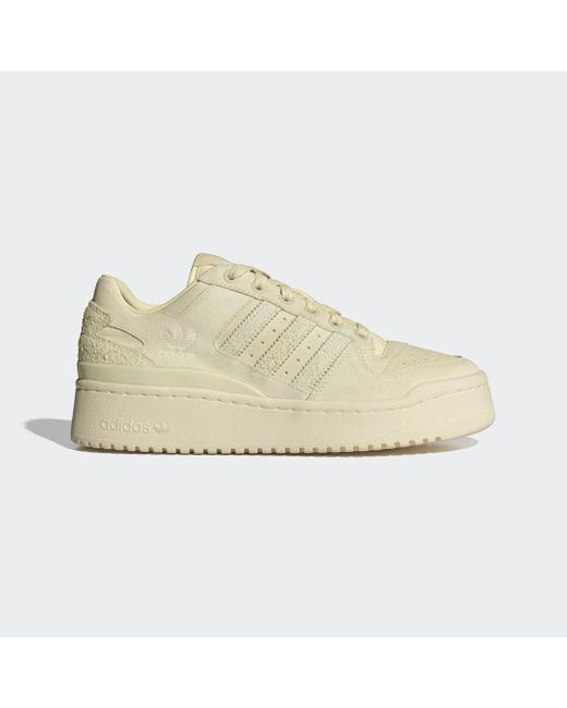 Adidas Forum Bold Stripes Shoes in het Natural