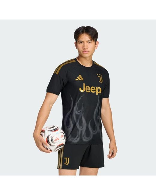 Adidas Black Juventus 26/27 Third Authentic Jersey for men
