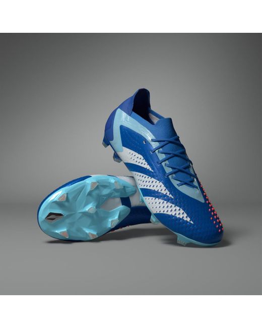Adidas Predator Accuracy.1 Fg Voetbalschoenen in het Blue