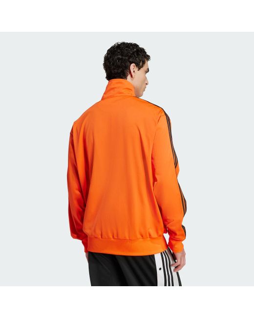 Track Top Adicolor Classics Firebird di Adidas Originals in Orange da Uomo