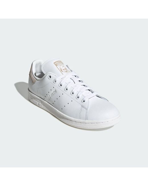 Adidas White Stan Smith Shoes for men