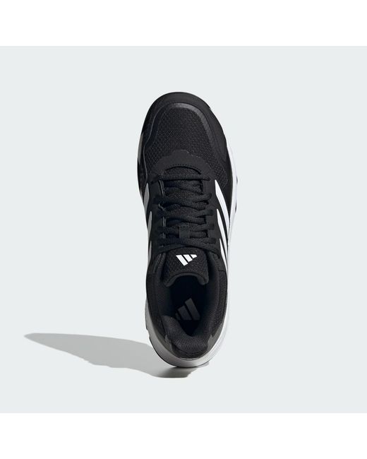 Adidas Blue Courtjam Control 3 Clay Tennis Shoes for men
