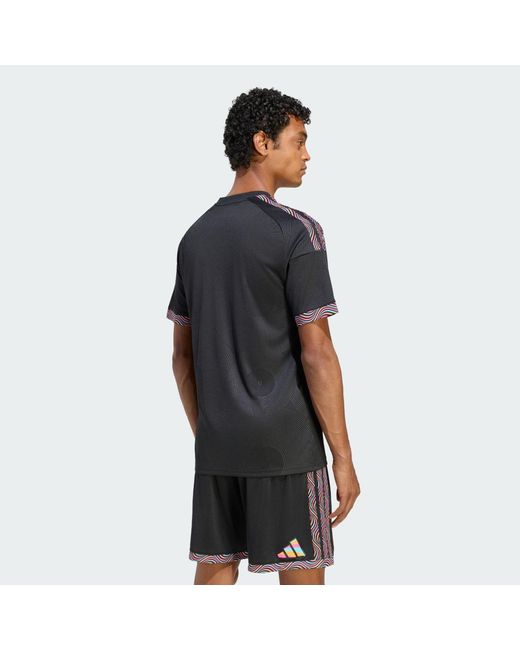Adidas Black Olympique Lyonnais 26/27 Third Jersey for men