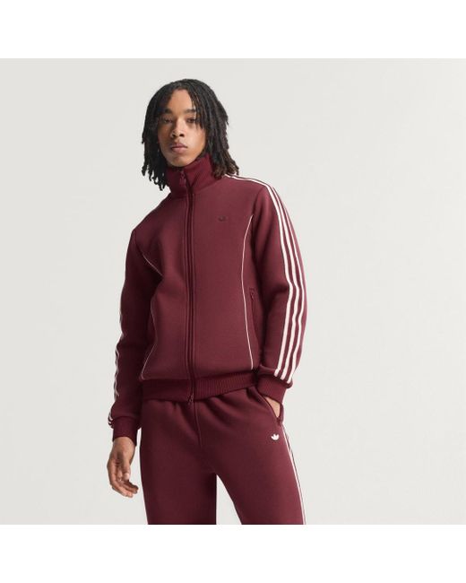 Adidas Red Premium Track Top for men