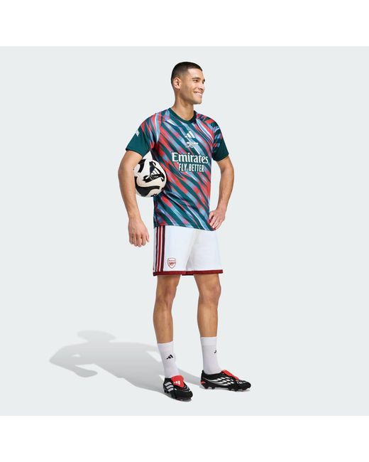 Adidas Blue Arsenal Fc 26/27 Pre-Match Jersey for men