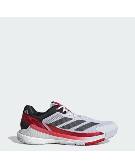 Adidas Red Crazyquick Boost Padel Shoes for men