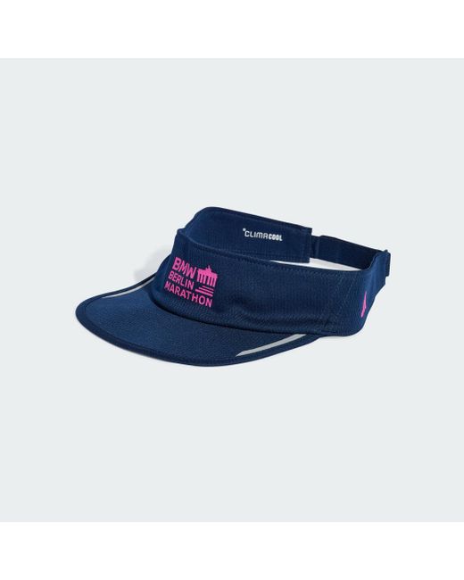 Adidas Blue Bmw Berlin-Marathon 2025 Visor