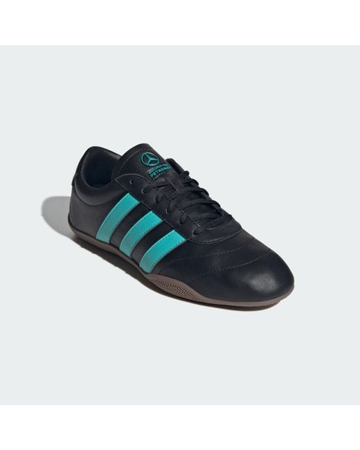 Adidas Blue Grand Court Lo Mercedes Amg Petronas F1 Team Shoes