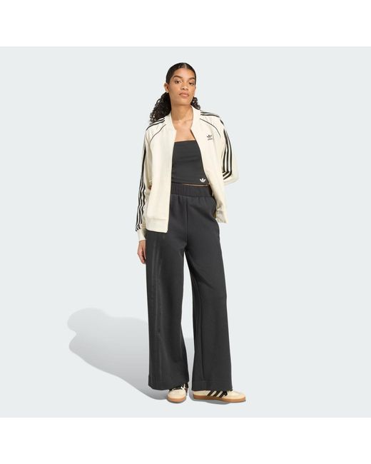 Adidas Natural Adicolor Sst Satin Track Top