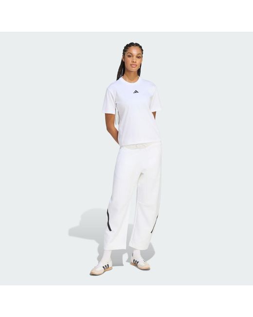 Adidas White Lifestyle Z. N.E. Tee Kf6363