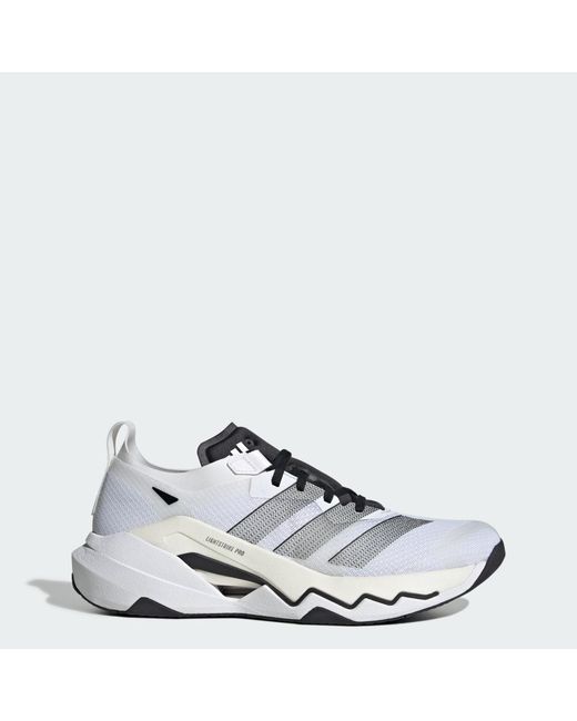 Adidas White Rapidmove Pro Training Shoes for men