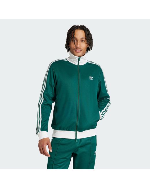 Adidas Green Adicolor Classics Beckenbauer Track Top for men